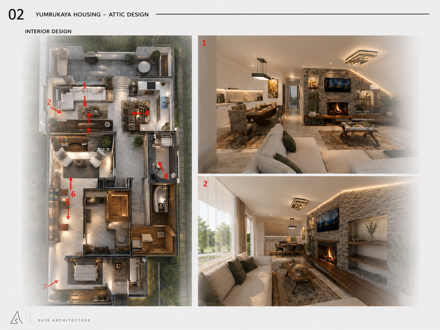 YUMRUKAYA HOUSING – ATTIC DESIGN