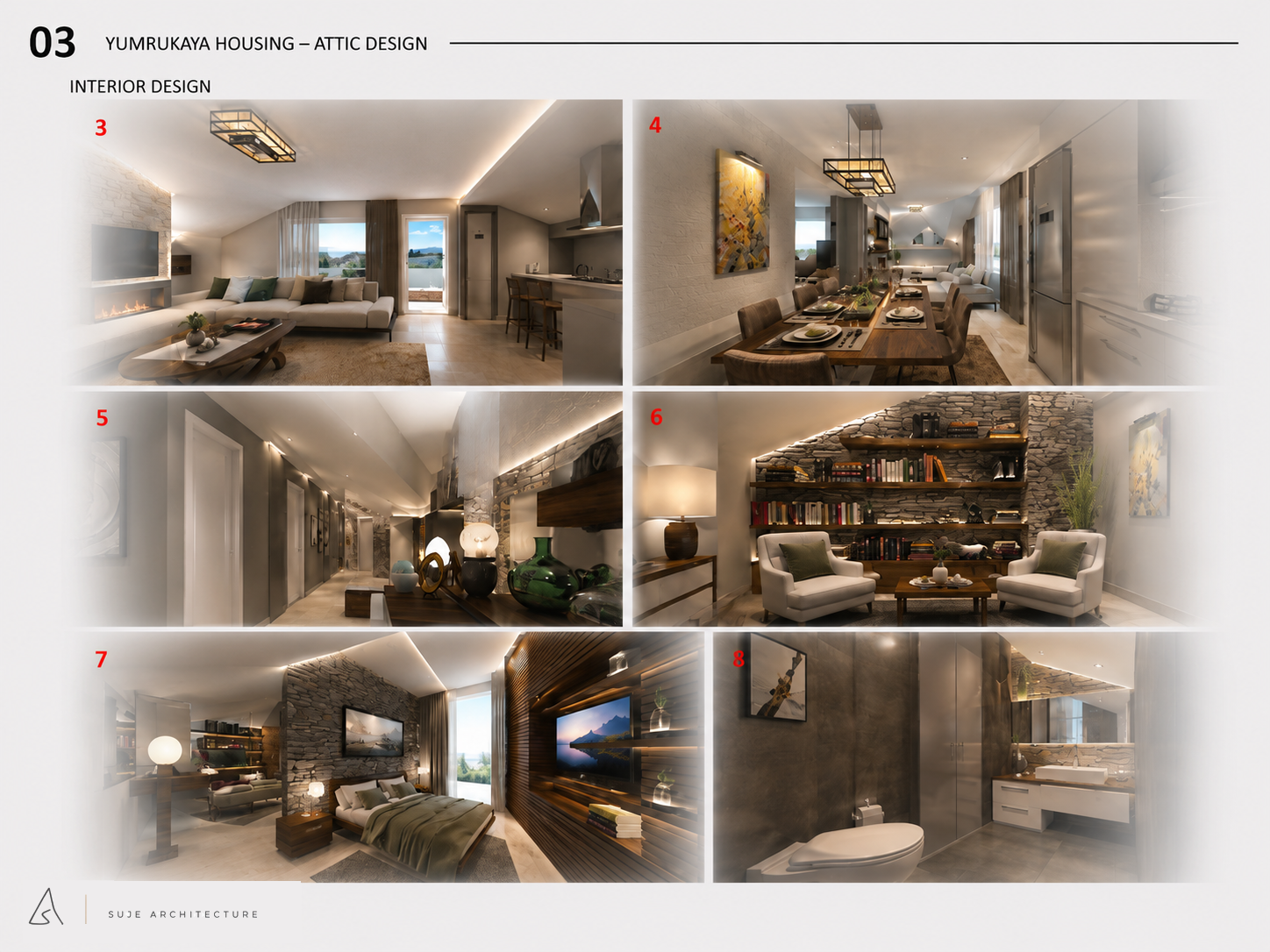YUMRUKAYA HOUSING – ATTIC DESIGN