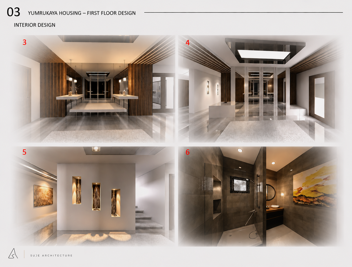 YUMRUKAYA HOUSING – FIRST FLOOR DESIGN