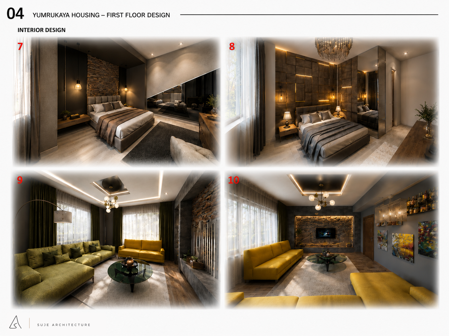 YUMRUKAYA HOUSING – FIRST FLOOR DESIGN