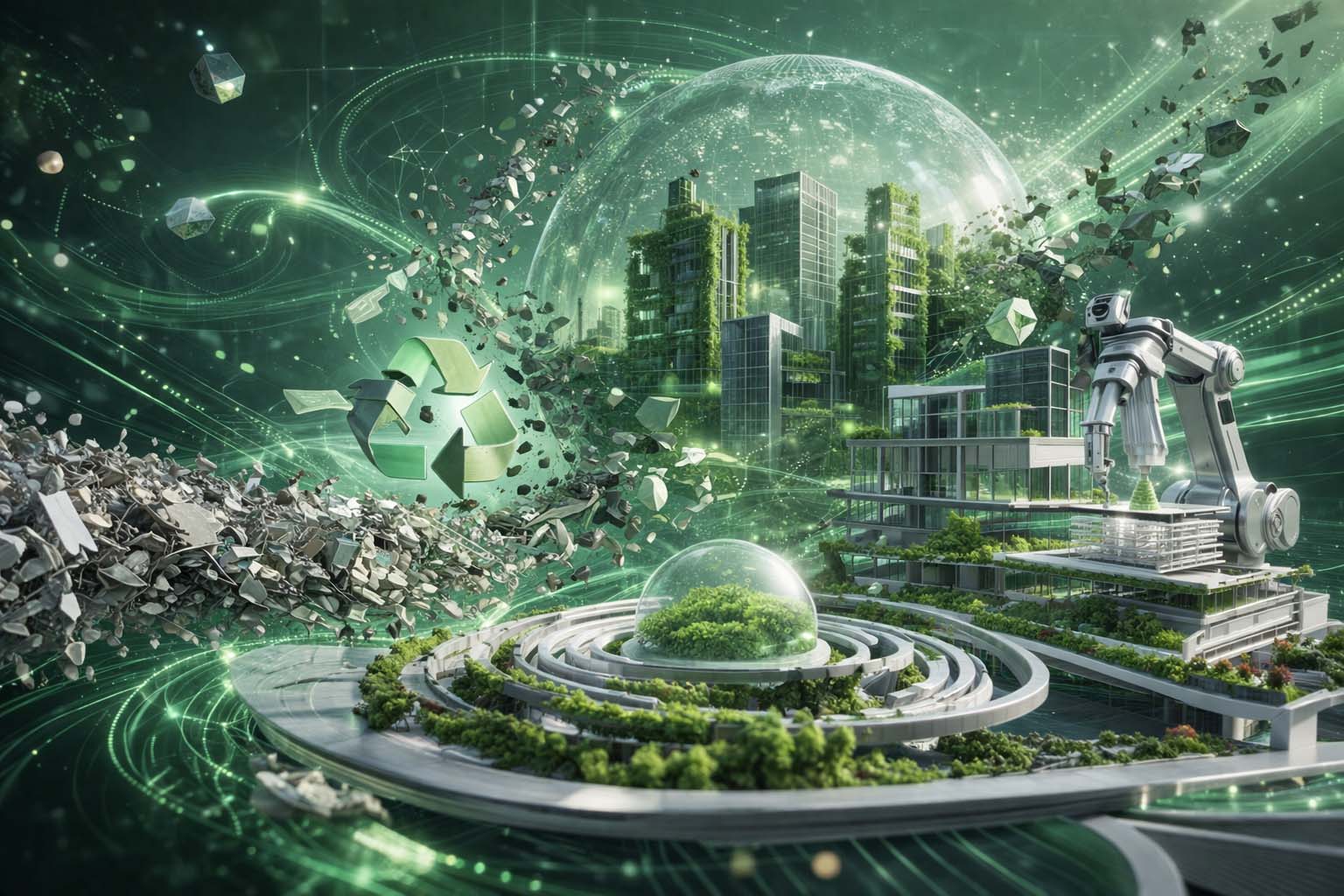 Mimarlık, üretim ve bilimi tek bir yapıda birleştiriyoruz.